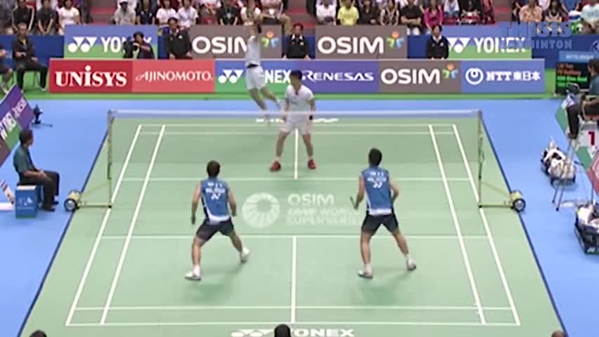 经典回顾：蔡赟/傅海峰vs古健杰/陈文宏 15佳精彩回合