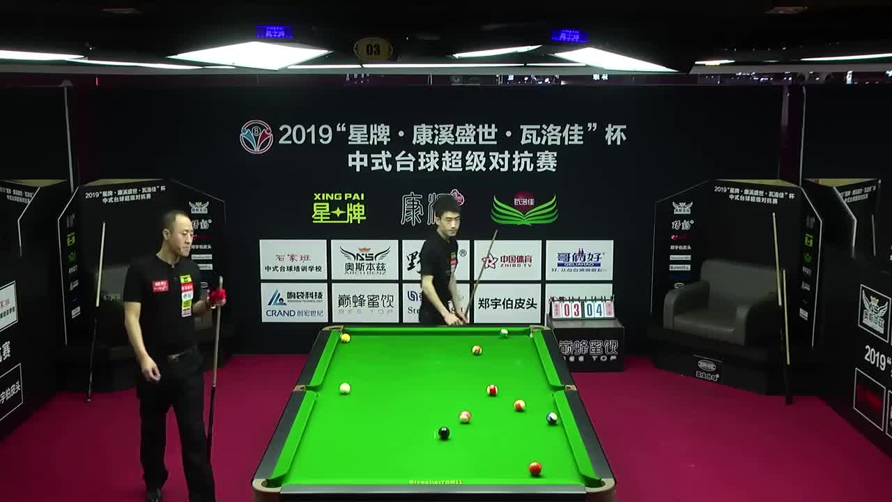 温铁军VS马良 2019中式台球超级对抗赛 辽宁朝阳站