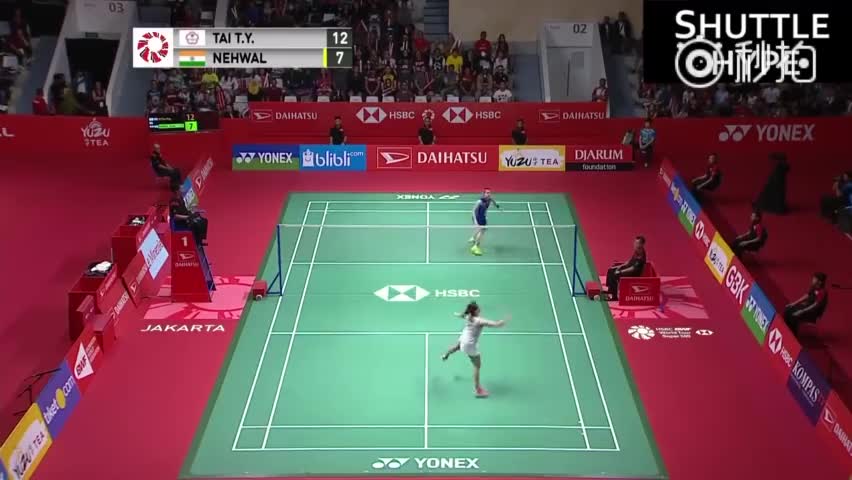 经典回顾：2018印尼大师赛 戴资颖VS 内瓦尔，受伤复出后的内瓦尔速度明显下降了