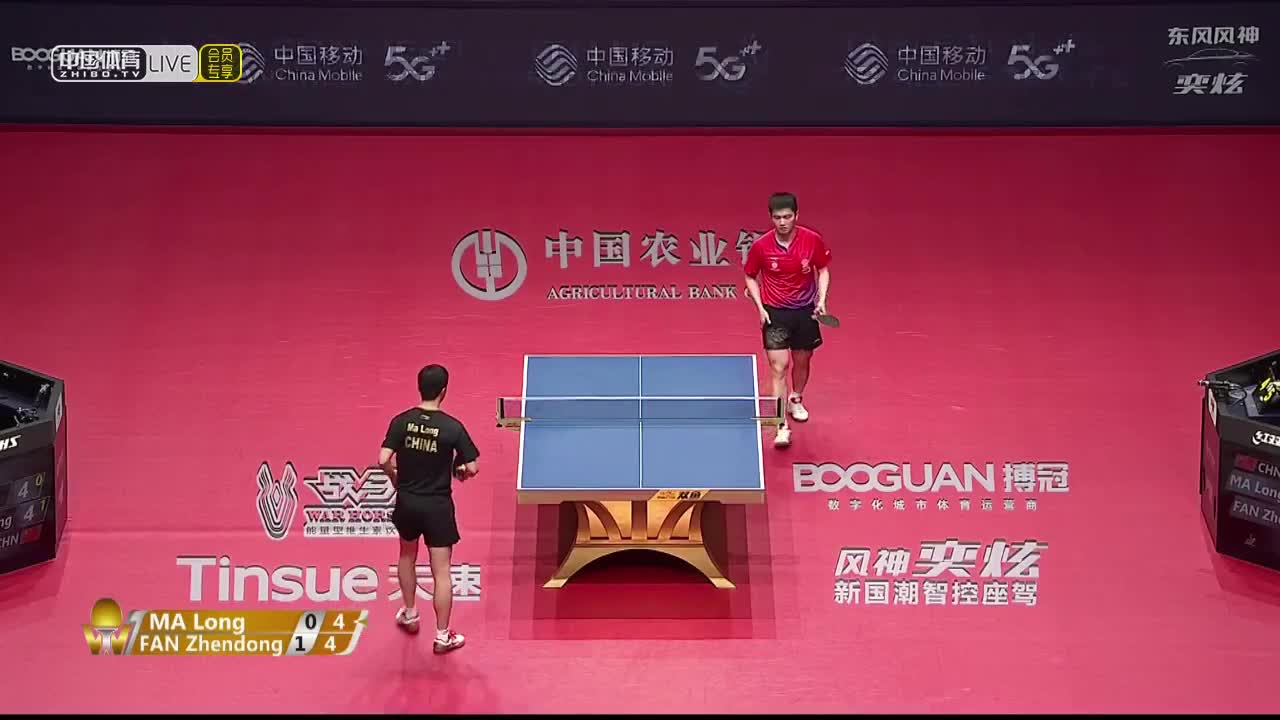 樊振东 vs 马龙 2019年国际乒联世界巡回赛总决赛 男单决赛及颁奖