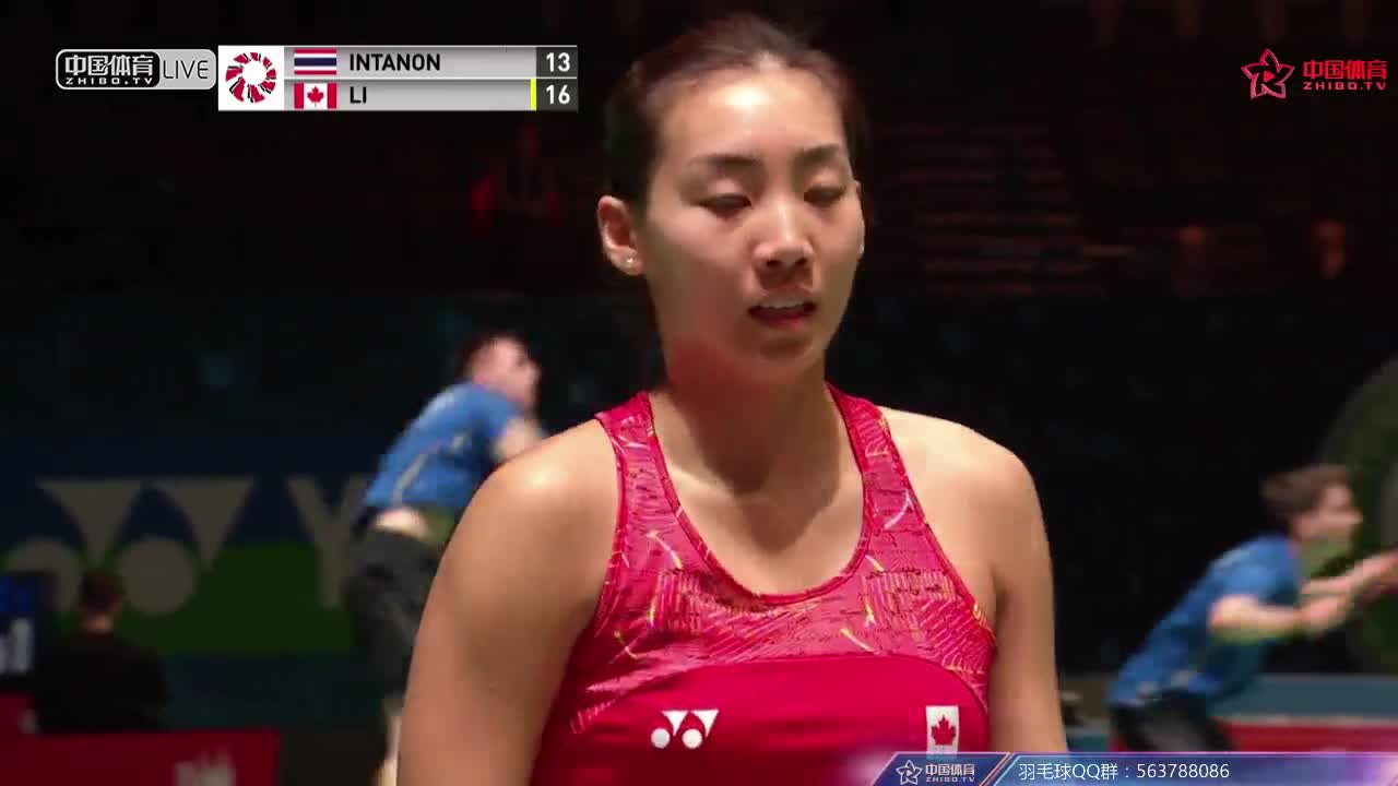 因达农 vs 李文珊 2018全英公开赛 女单1/16决赛
