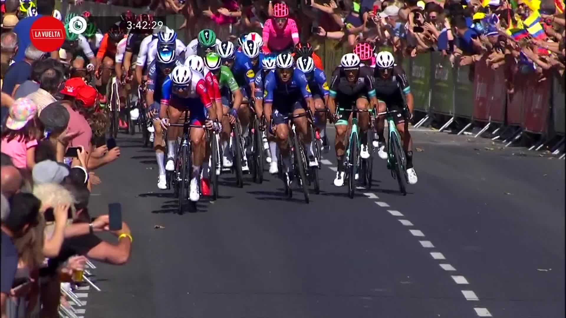 2021环西S4 | 雅各布森冲刺夺冠 第四赛段终点前精彩回放