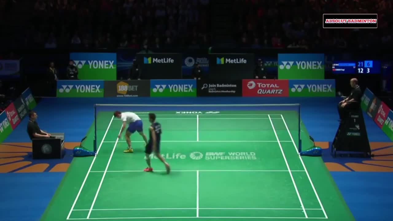 李宗伟的难忘瞬间——2017全英男单决赛