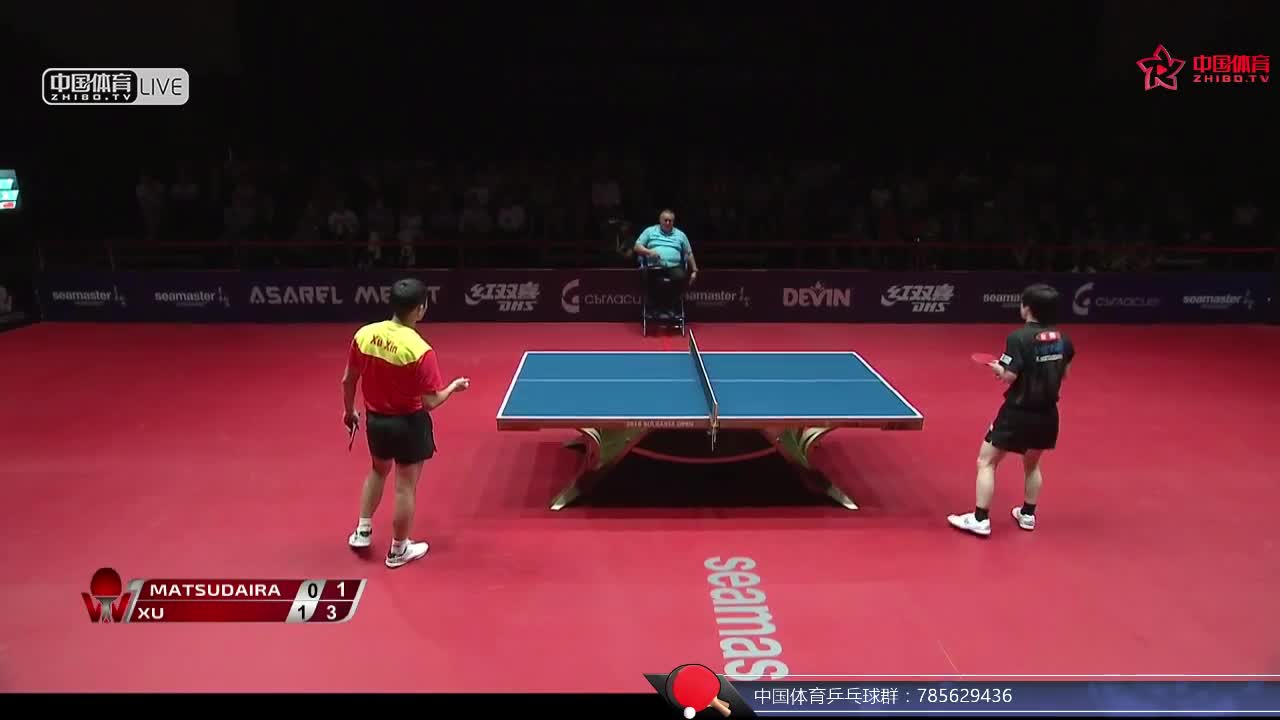 许昕 CHN vs 松平健太 JPN ITTF保加利亚公开赛男单决赛