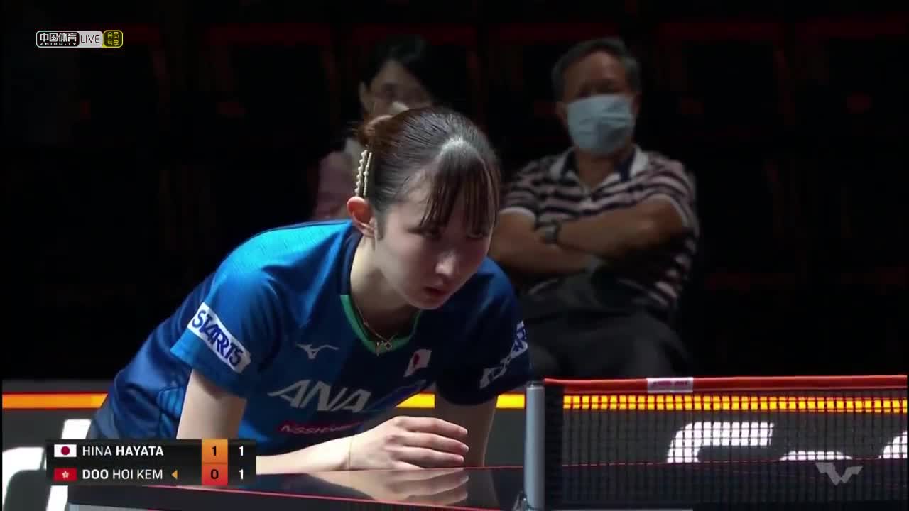 早田希娜 VS 杜凯琹  2021WTT世界杯决赛女单1/4决赛