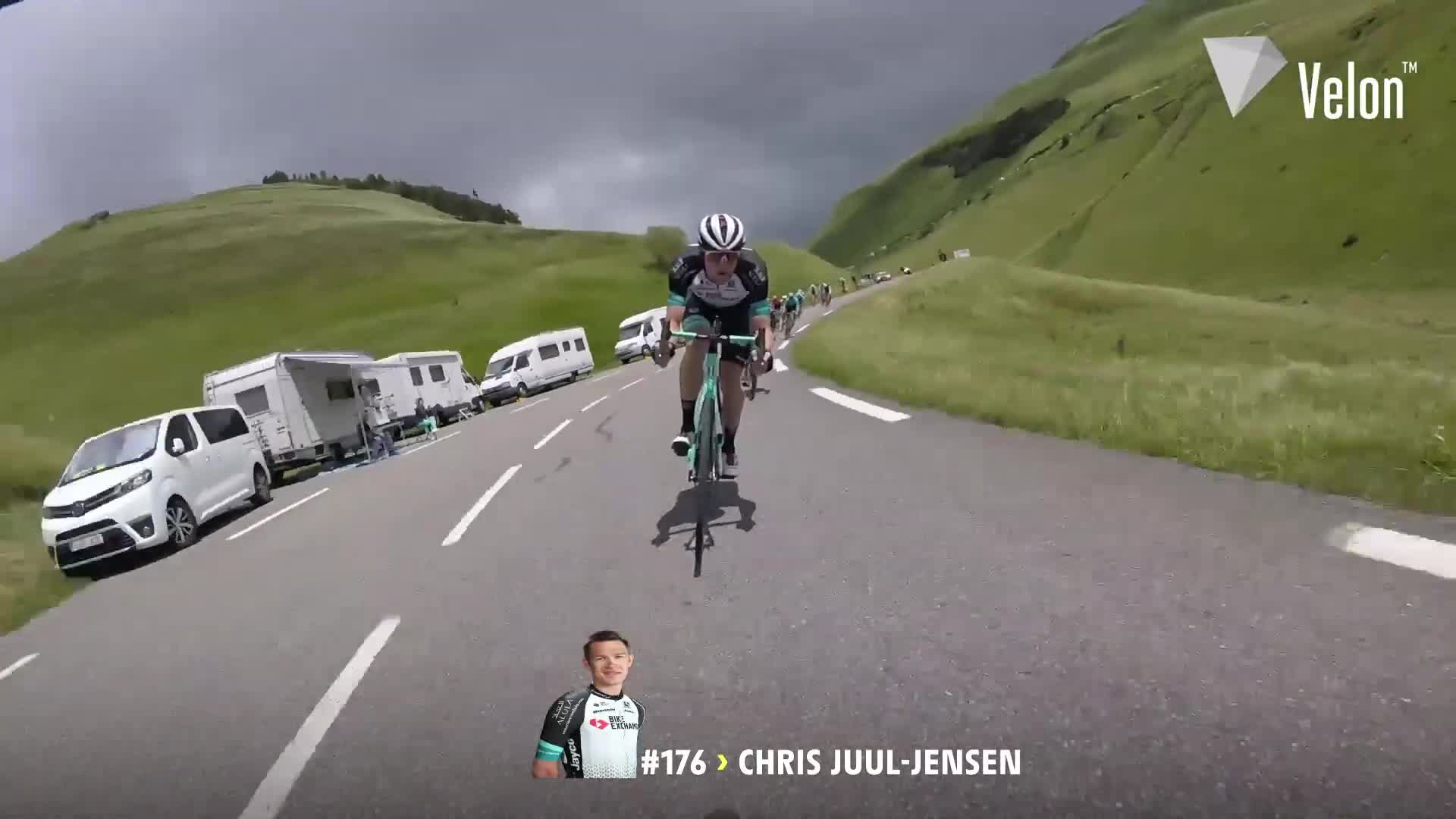 2021环法S17 | 换个角度看环法 第十七赛段车载摄像头记录下的精彩瞬间