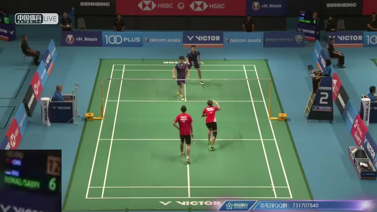 何济霆/杜玥 CHN  vs 罗纳德/安妮萨-绍菲卡 IND 2018马来西亚公开赛 混双1/8决赛