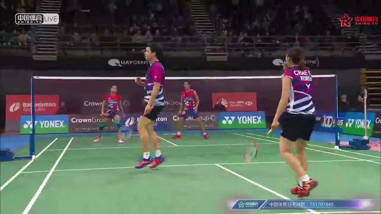 陈炳顺/吴柳莹 vs 徐承宰/蔡侑玎 2018澳大利亚公开赛混双决赛
