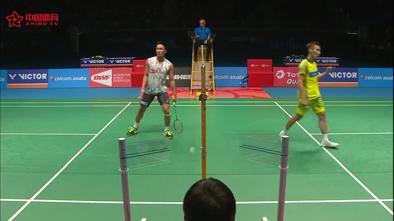 李宗伟职业生涯最后一冠！2018大马赛2-0桃田贤斗夺冠