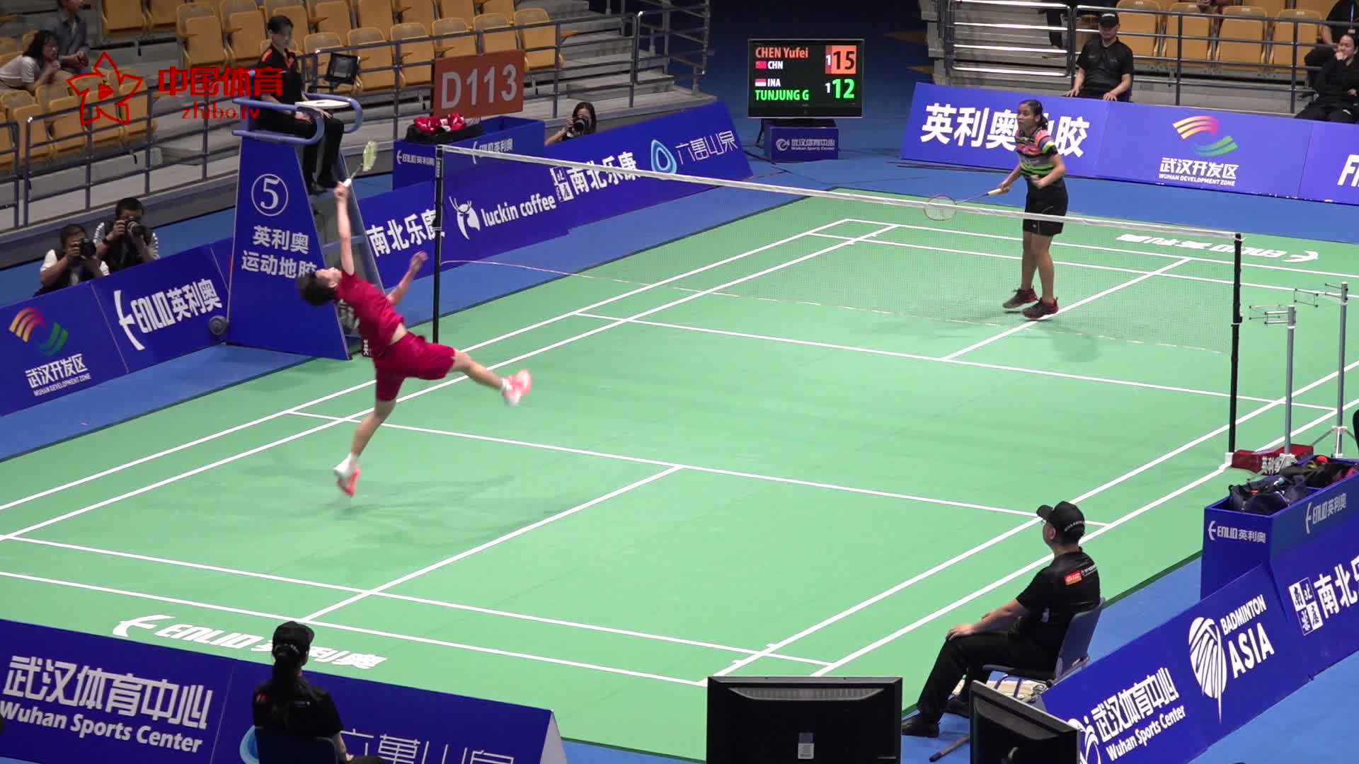 2019亚锦赛：陈雨菲2-1玛莉丝卡连续得分精彩集锦