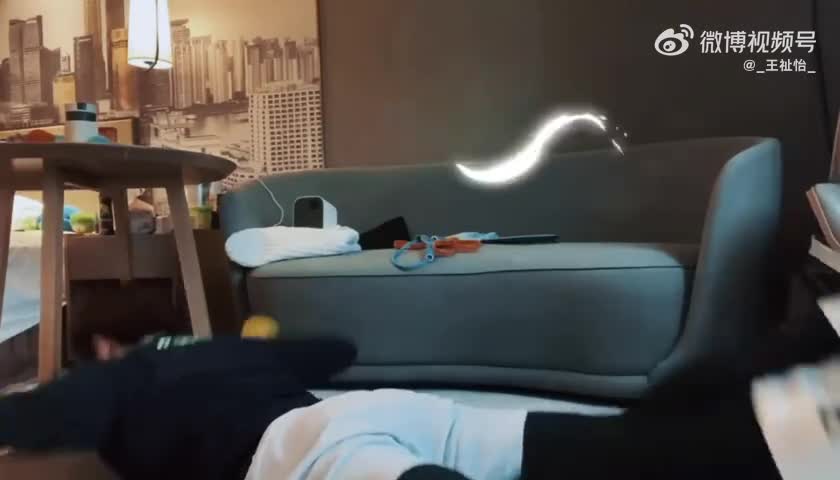 王祉怡：新的一年从刻苦训练开始（来源：王祉怡微博）