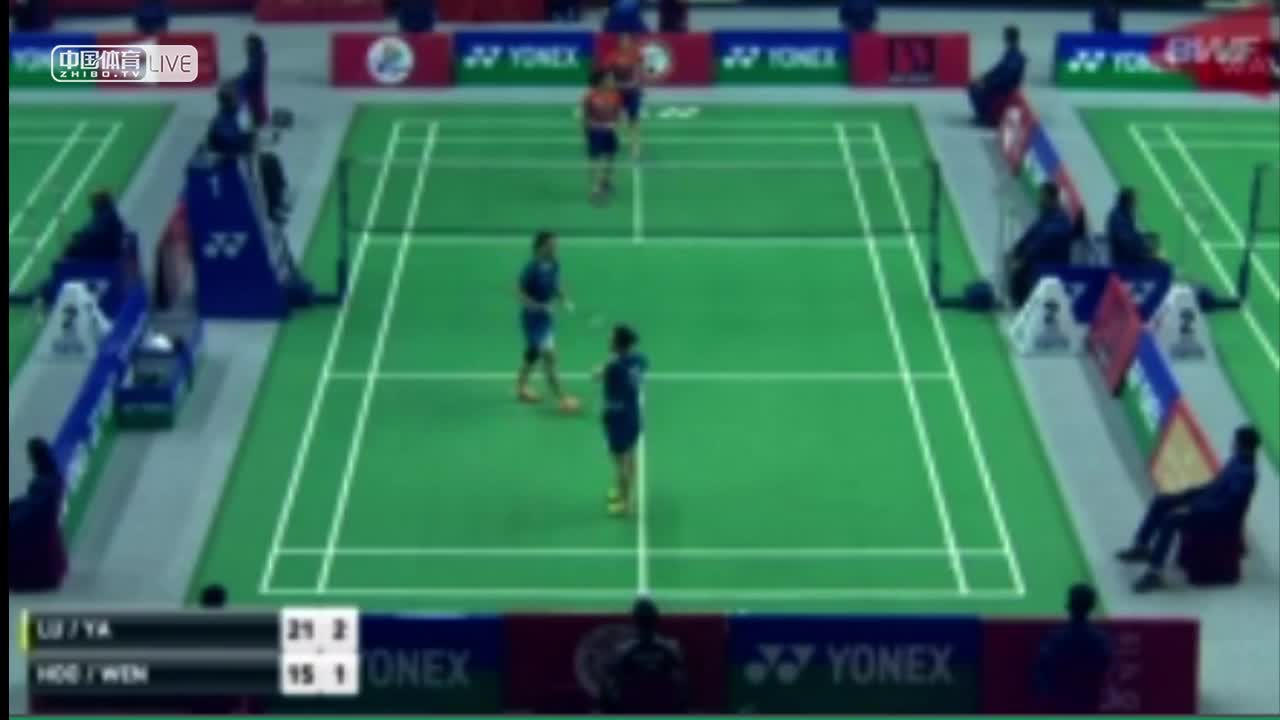 陈露/徐涯 VS 许嘉雯/叶铮雯 世界羽联赛义德莫迪锦标赛 女双1/8决赛