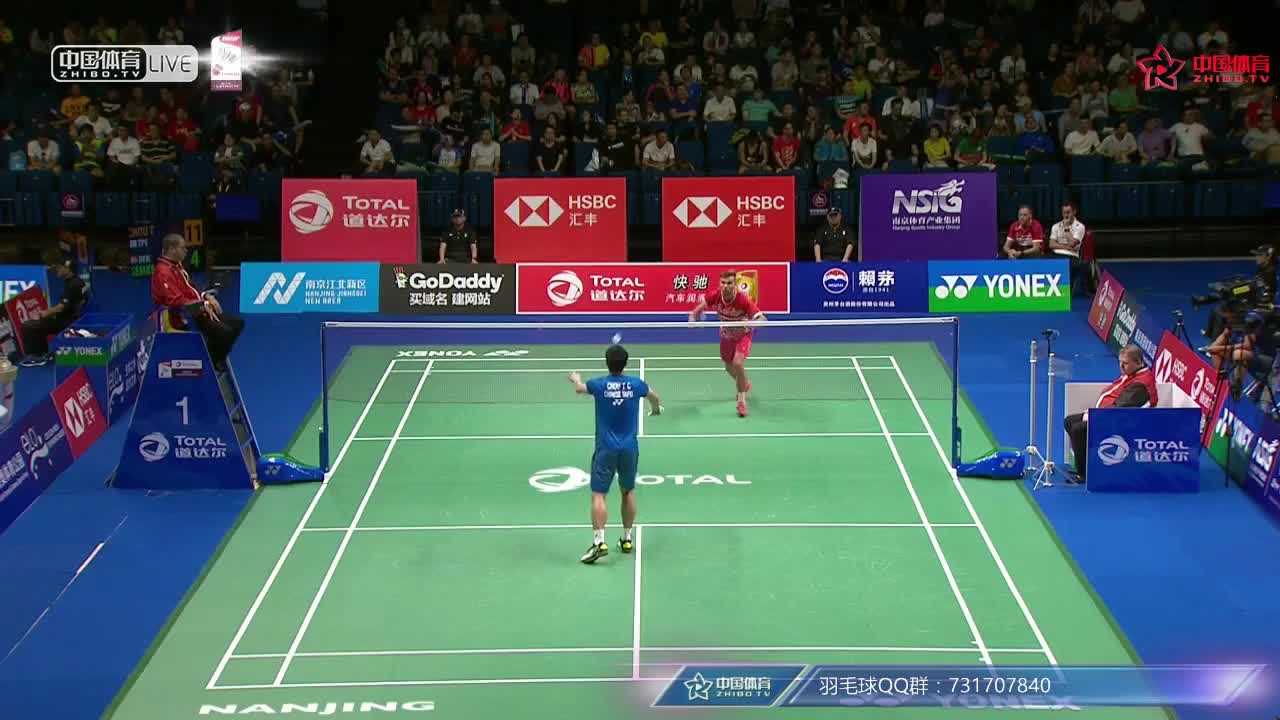 格姆克 vs 周天成 2018南京世锦赛 男单