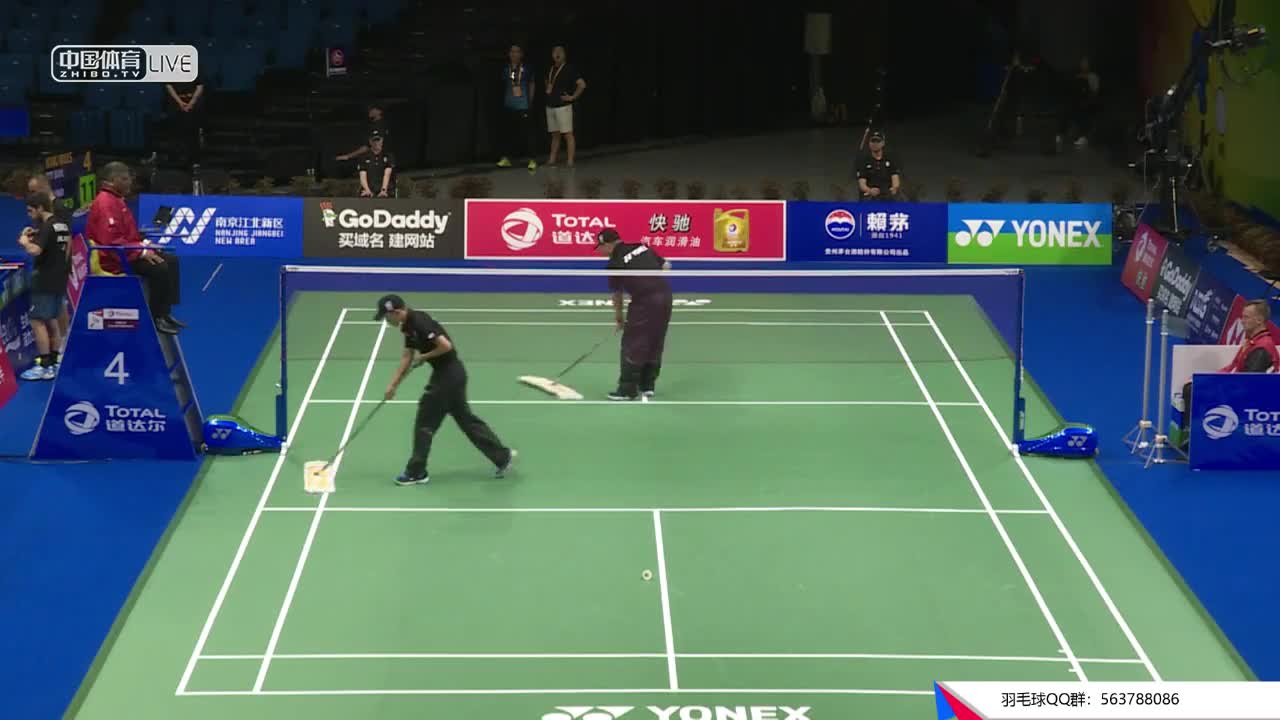 尼科洛夫/鲁塞夫 VS 埃特里/雷迪 2018南京世锦赛 男双第一轮