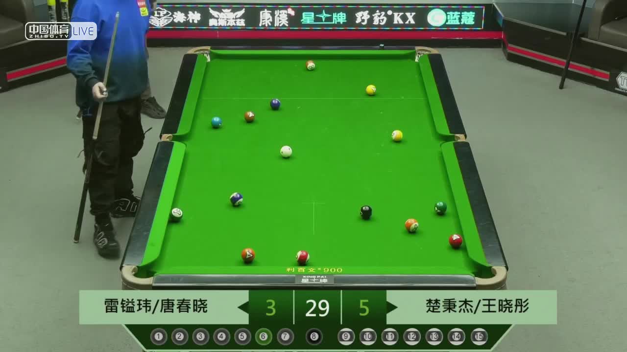 康溪球员新年对抗赛-雷镒玮/唐春晓vs楚秉杰/王晓彤