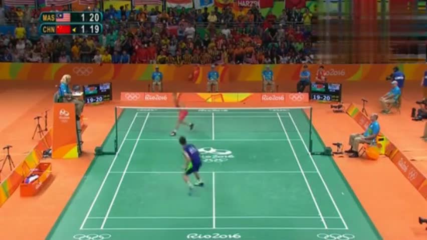 回顾里约奥运会 林丹面对赛点时的逆天表现