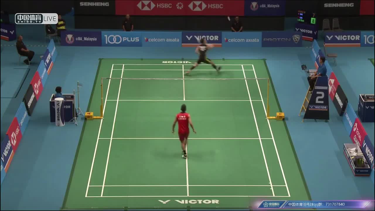 林丹 VS 黄永棋 2018马来西亚公开赛 男单1/16决赛