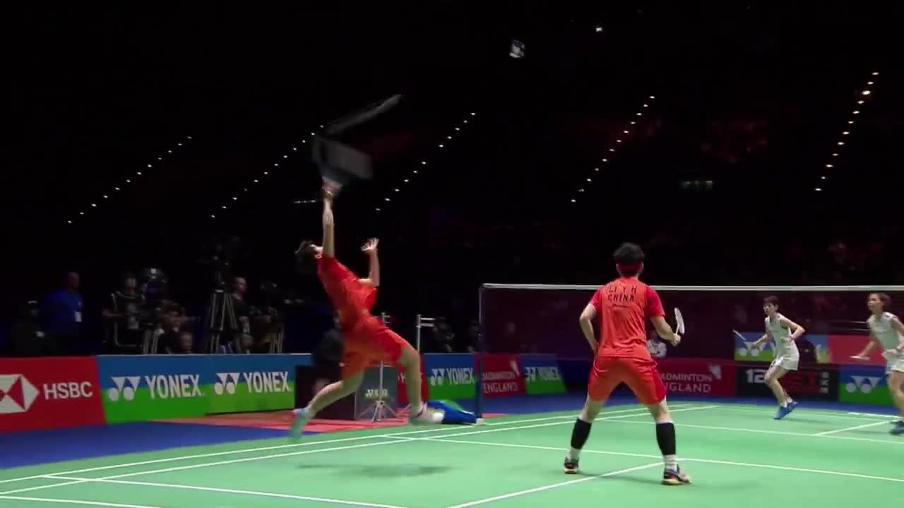 福岛由纪/广田彩花 vs 李茵晖/杜玥 2020全英公开赛 女双决赛