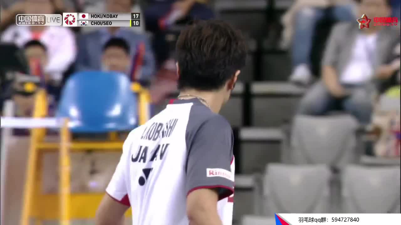 保木卓郎/小林优吾 vs 崔率圭/徐承宰 2018韩国公开赛 男双半决赛