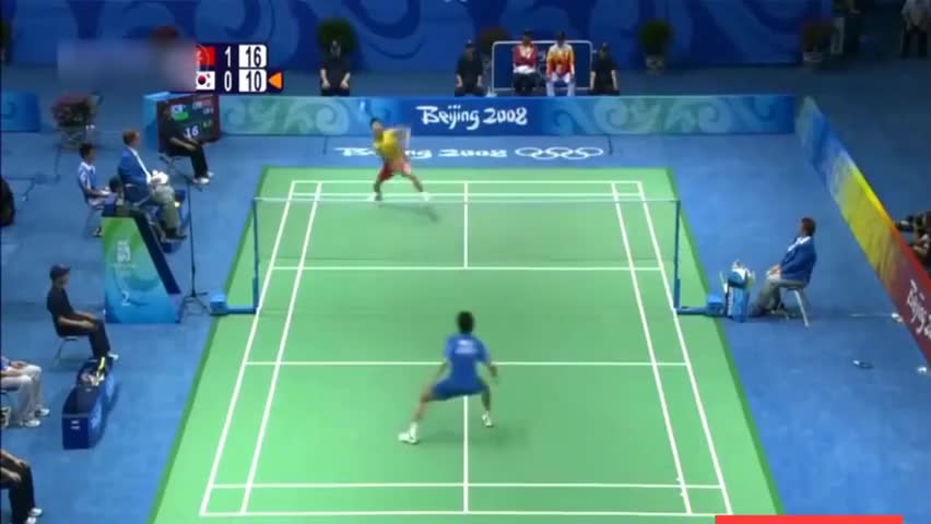 林丹2008年奥运会精彩集锦  夺冠时刻激动人心