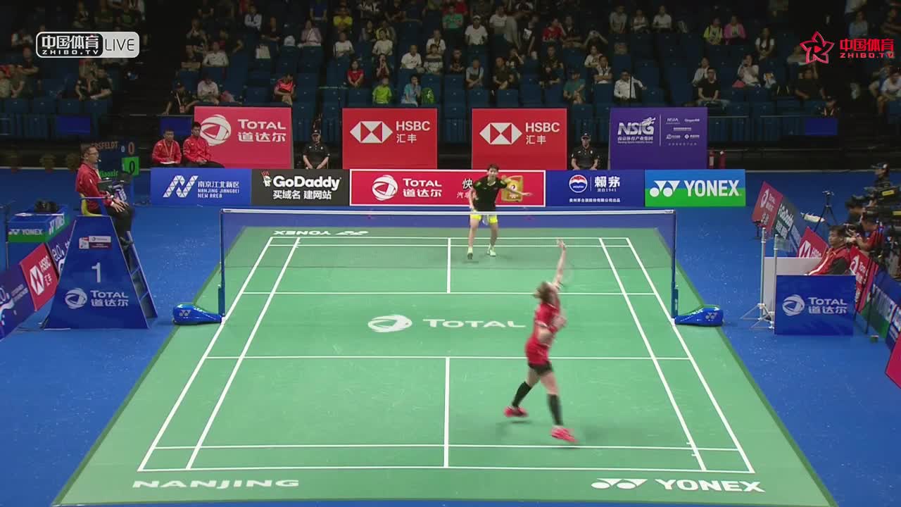 杰克斯菲德 vs 陈晓欣 2018南京世锦赛 女单第一轮