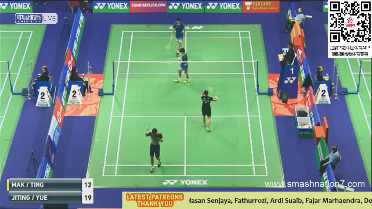 麦喜俊/ 杨雅婷 vs 何济霆/杜玥 香港公开赛 混双1/16决赛