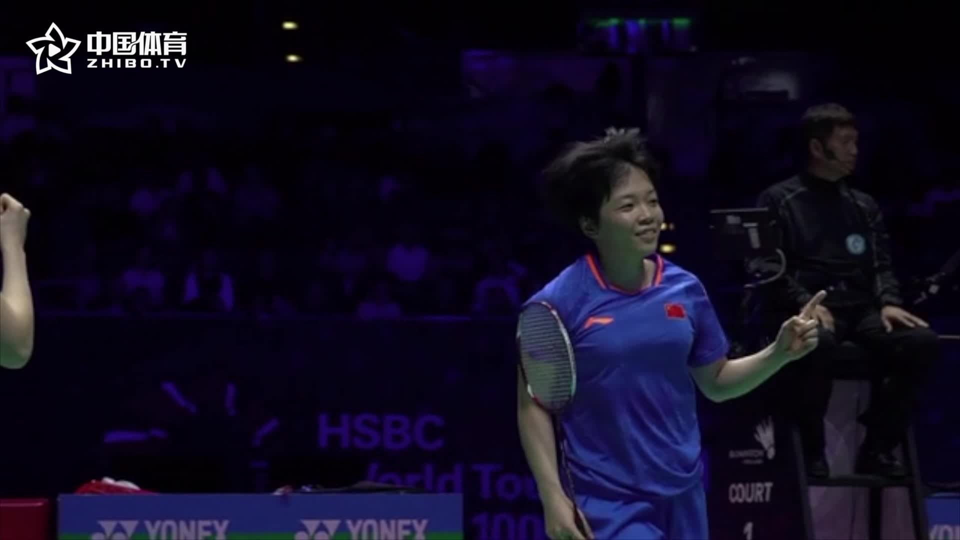 2019全英公开赛半决赛“凡尘”2-0