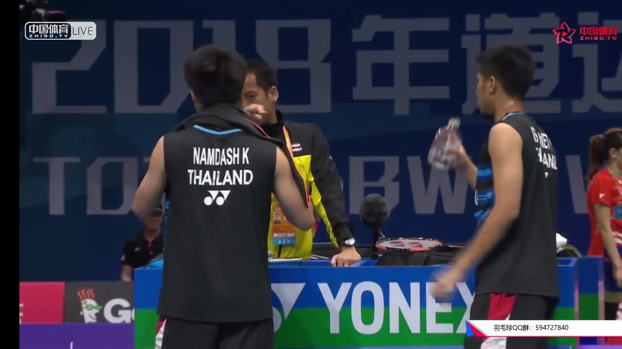 伊斯里亚内特/南达什 vs 德雷明/格拉切夫 2018南京世锦赛 男双第一轮