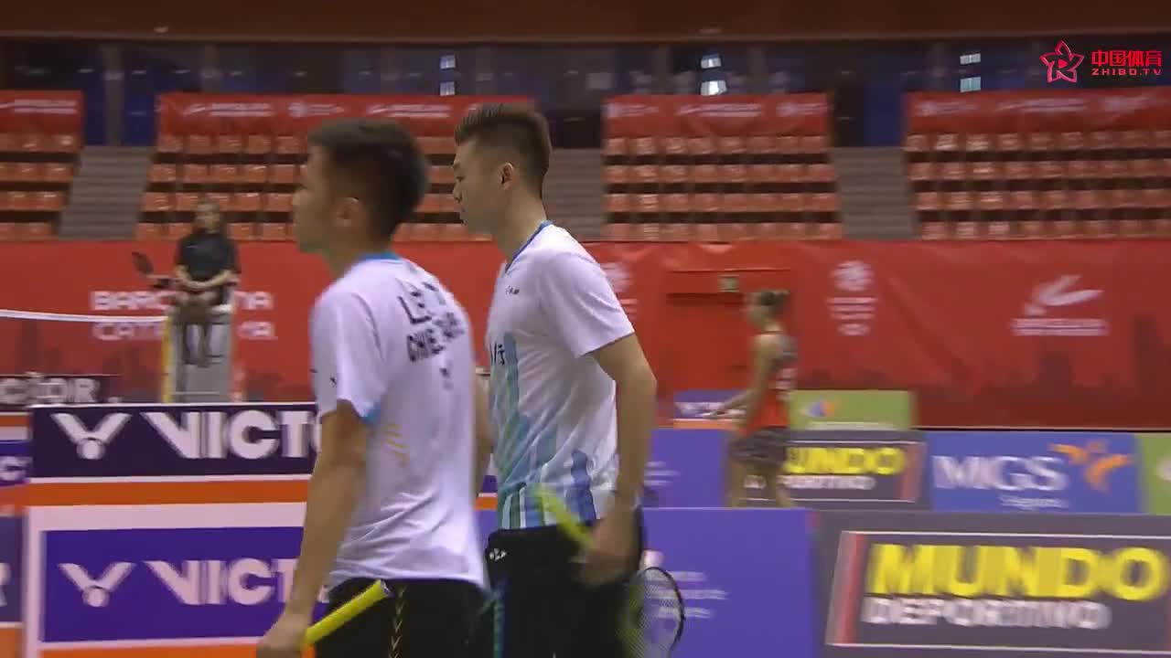 李洋/王麒麟2-0鲍伊/摩根森进决赛