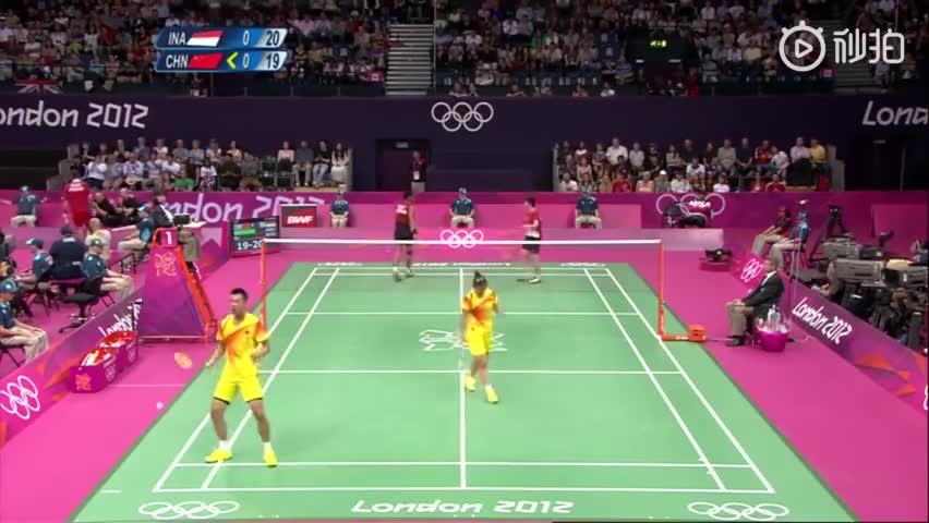 经典回顾：2012伦敦奥运会半决赛 徐晨／马晋VS艾哈迈德／纳西尔