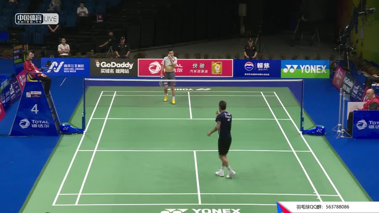 西本拳太 vs 罗萨里奥 2018南京世锦赛 男单第一轮