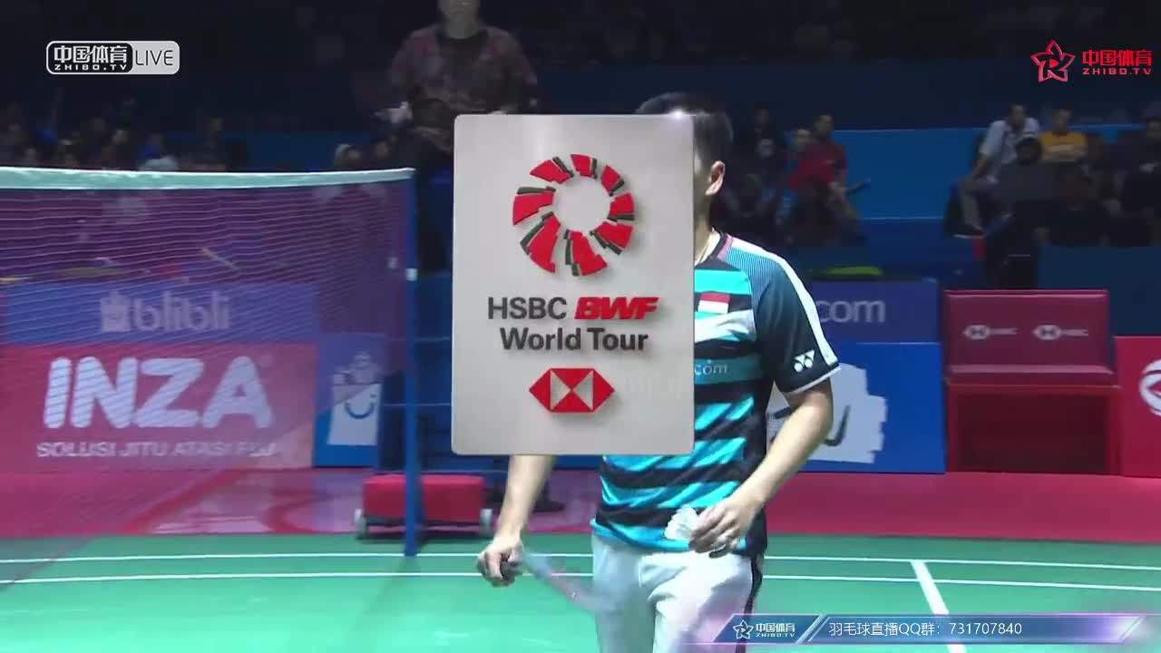 吉迪恩/苏卡穆约 vs 阿尔弗兰/雅迪安托  2018印尼公开赛 男双半决赛