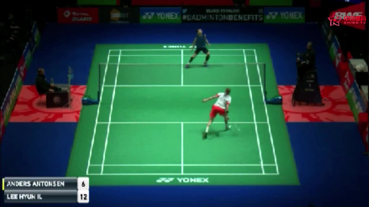 安东森 vs 李炫一 2018全英公开赛 男单1/16决赛