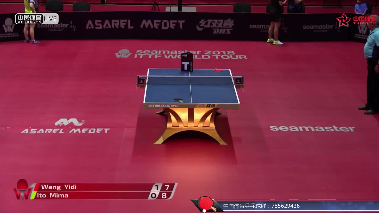 王艺迪 CHN vs 伊藤美诚 JPN ITTF保加利亚公开赛女单第一轮