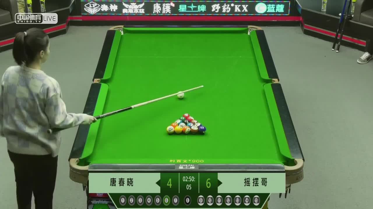 康溪球员新年对抗赛：唐春晓vs杨彪　