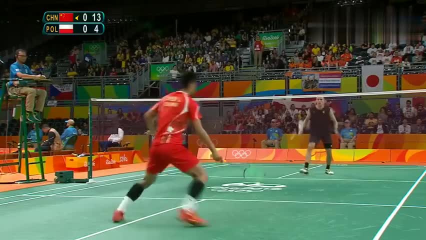 经典回顾：2016里约奥运会 谌龙vs乔尔科