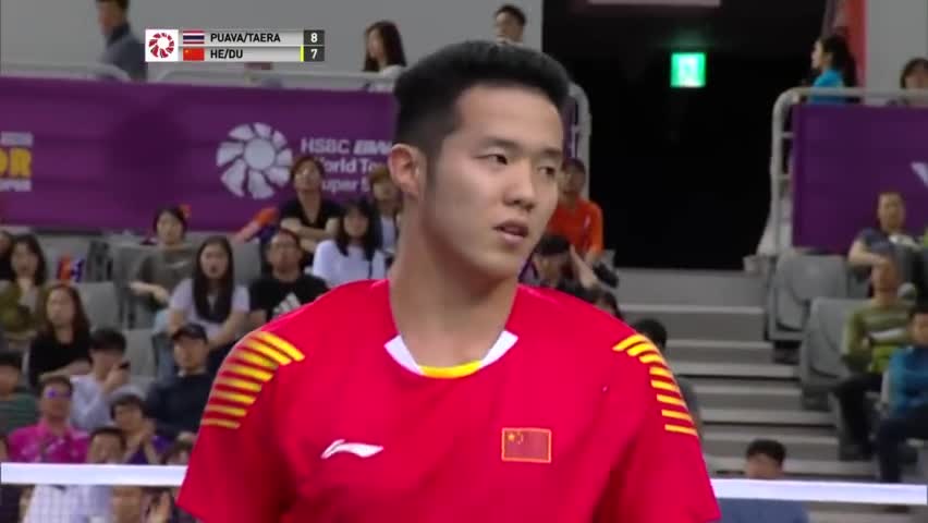 经典回顾：2018韩国羽毛球公开赛混双半决赛：何济霆杜玥VS德差波/沙西丽