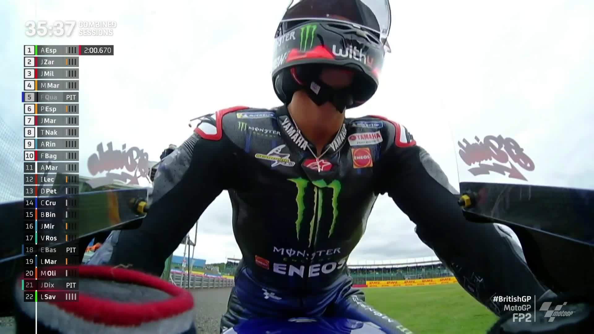 英国大奖赛 MotoGP第二次练习赛