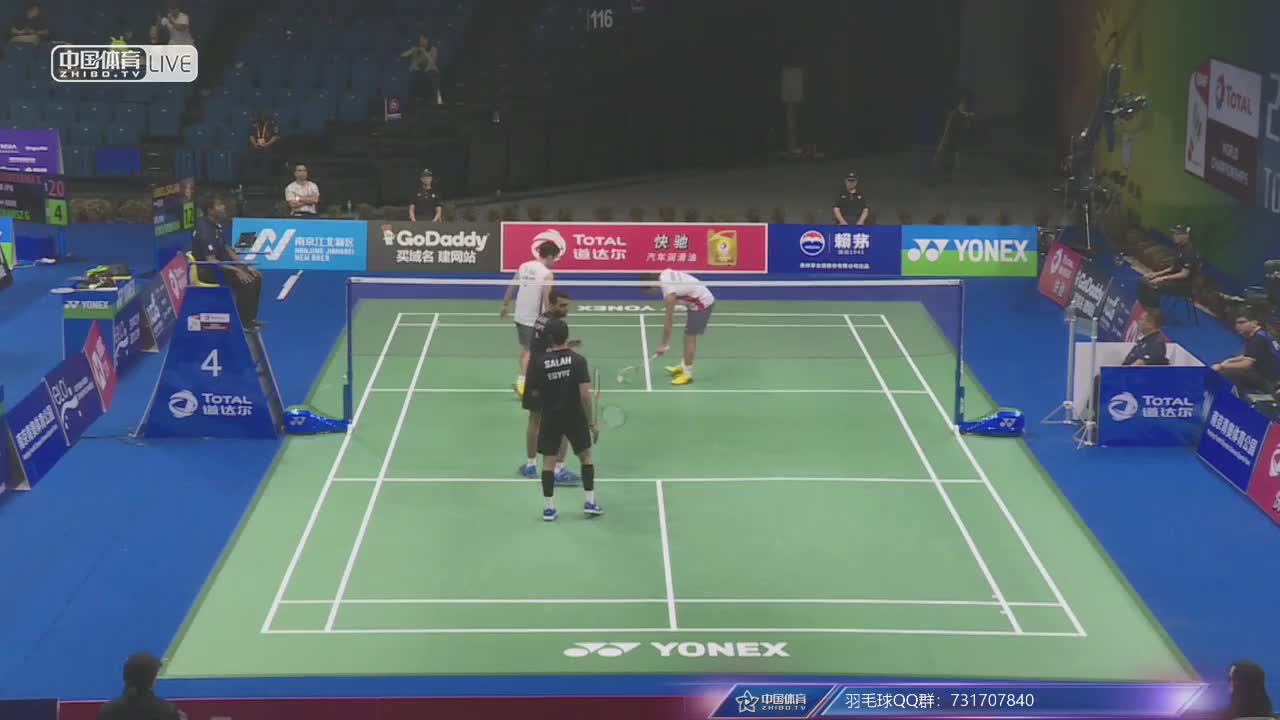 阿卜杜勒拉赫曼/艾哈迈德-萨拉 vs 保木卓朗/小林优吾 2018南京世锦赛