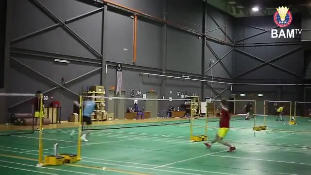 李梓嘉日常练习中的反手 形成了肌肉记忆