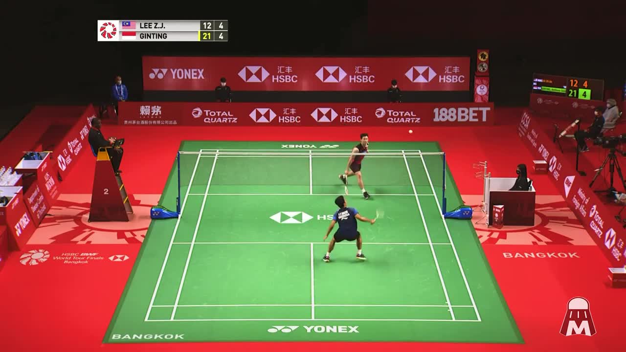 暴力杀球 李梓嘉精彩进攻集锦