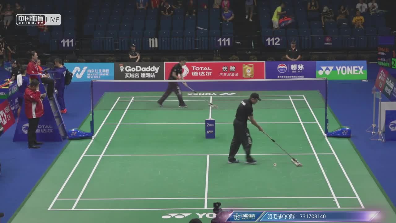 伊莎贝尔/尼尔特 VS 邹美君/李明晏 2018南京世锦赛 女双第二轮