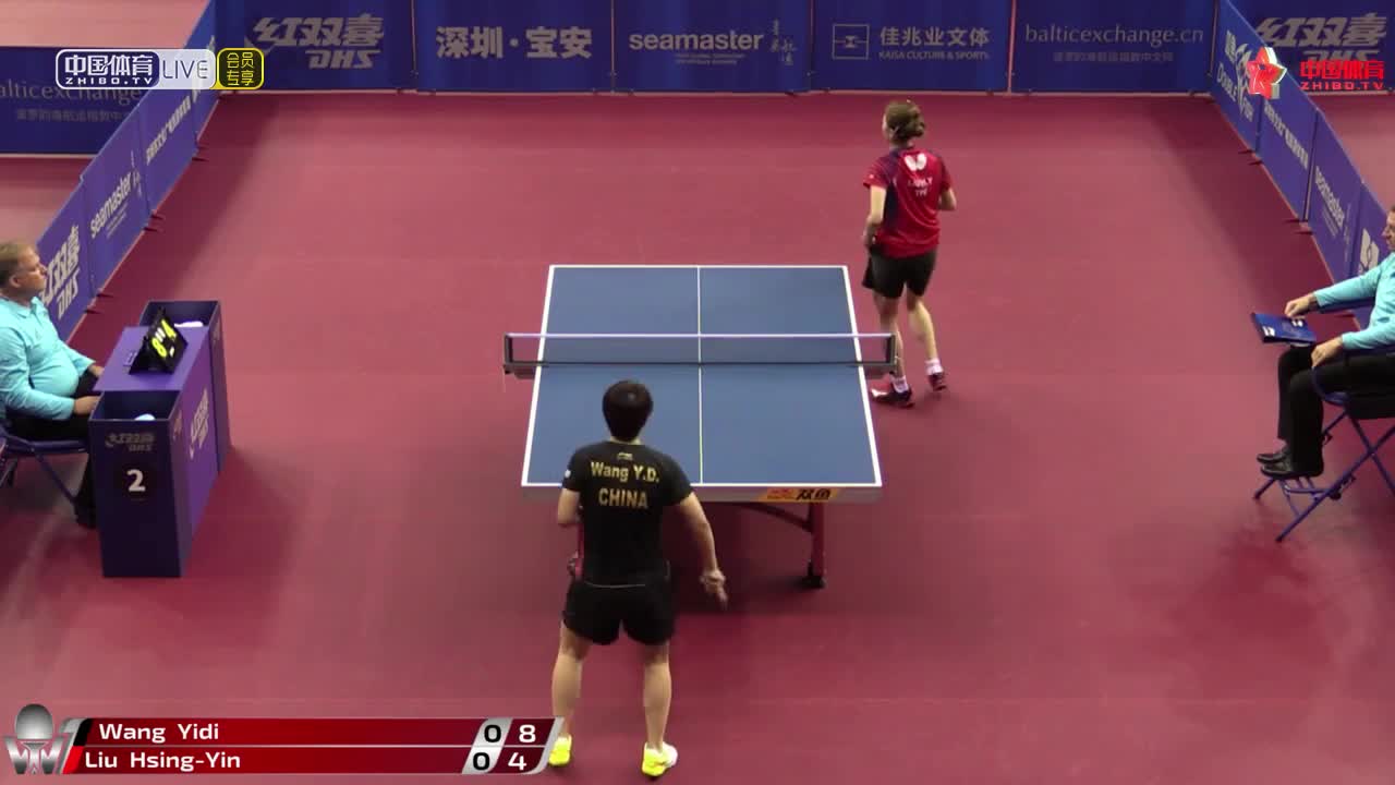 王艺迪 CHN vs 刘馨尹 TPE 2019中国公开赛 女单资格赛第二轮