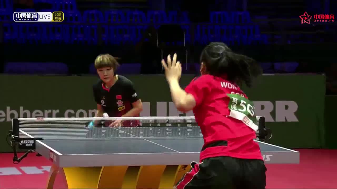 陈梦 CHN vs 王歆茹 SGP 2019世乒赛女单正赛第一轮