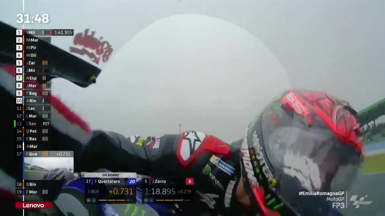 MotoGP世界摩托锦标赛 艾米利亚-罗马涅大奖赛 MotoGP第三次练习赛