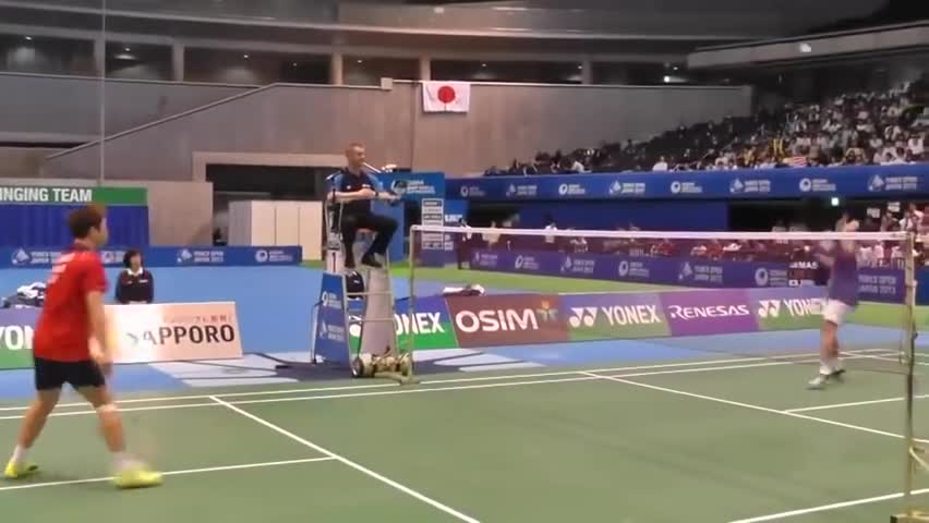 经典回顾：超棒视角欣赏李宗伟vs田儿贤一  矫健的身姿观赏性太强！