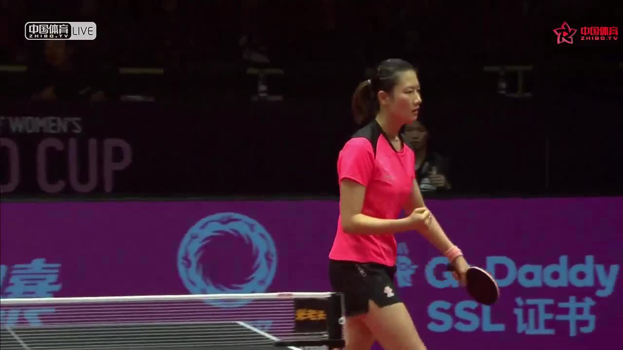 丁宁 CHN vs 石川佳纯 JPN 2018女子世界杯 女单半决赛