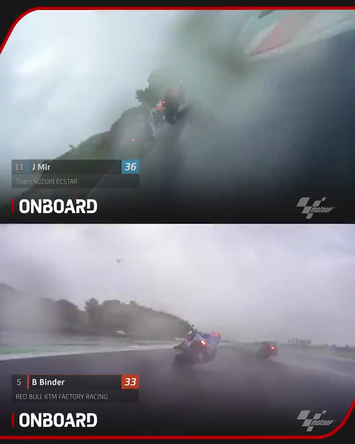 MotoGP印尼站：潮湿下雨天气的车手视角