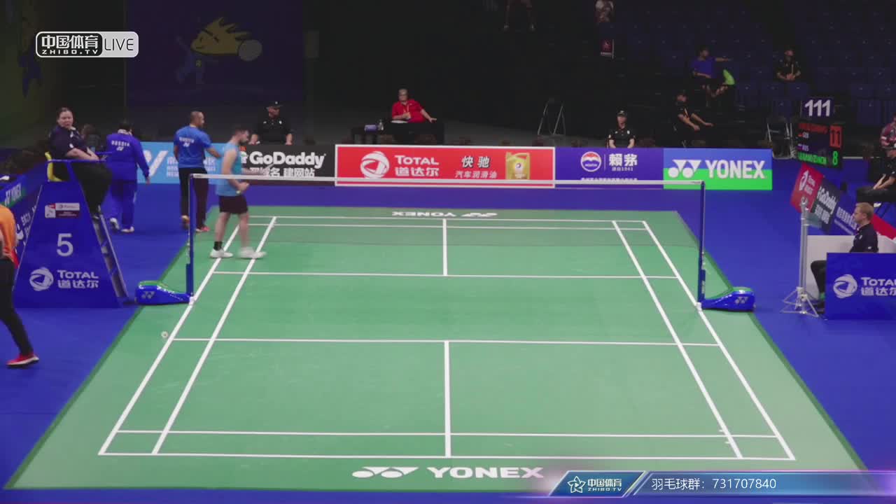 扬森/兹沃涅 vs 埃布摩/英晨科 2018南京世锦赛
