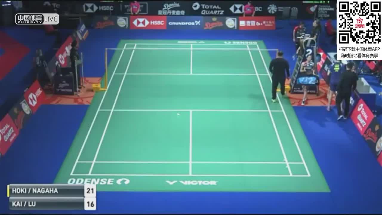 保木卓朗/永原和可那 vs 鲁恺/陈露 2018丹麦公开赛 混双1/16决赛